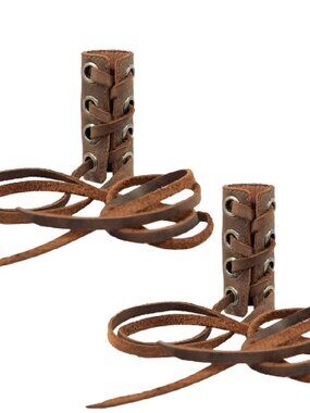 Set of 2 Hair Ties for Women, Ponytail/Braid Holder, Wraps, Deadlock Accessories